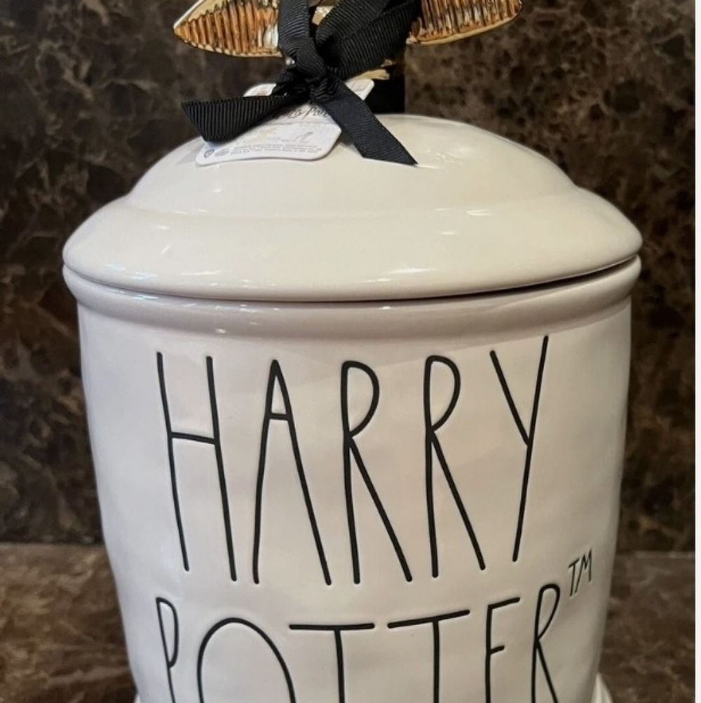 Not For Sale Rae Dunn White Harry Potter Canister